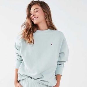 champion + uo slate sweatshirt